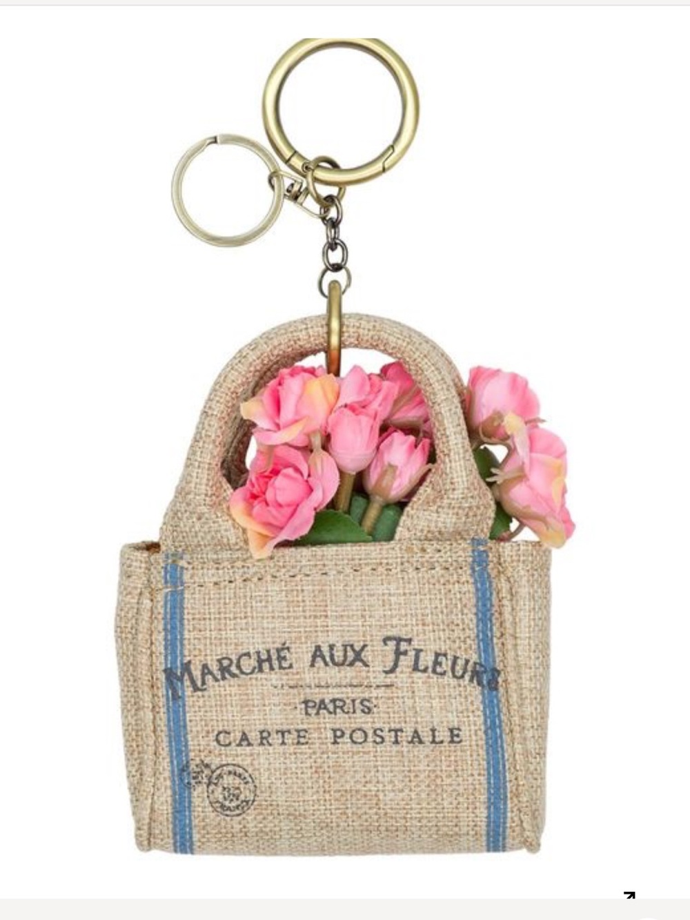 Patricia Nash market tote bag charm